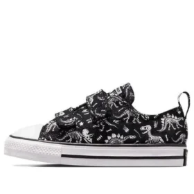 Chuck Taylor All Star 2V Dinos Lo Sneaker “Siyah Beyaz”