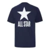 Chuck Taylor All Star Alfabe Logolu Kısa Kollu “Mavi”