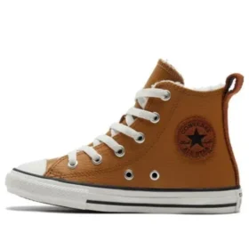 Chuck Taylor All Star Astarlı Deri “Tan”