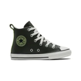 Chuck Taylor All Star Astarlı Deri “Yeşil”