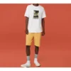 Chuck Taylor All Star Baskılı Spor Kısa Kollu “Beyaz”