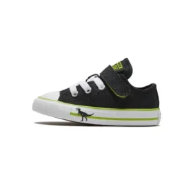 Chuck Taylor All Star Bebek Dinoverse Cırt Cırt “Siyah Yeşil”