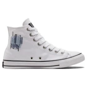 Chuck Taylor All Star “Beyaz Yarı Saydam Barkod”