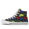Chuck Taylor All Star Big Dinosaur Siyah Çok Renkli