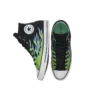Chuck Taylor All Star “Black Green Flame”