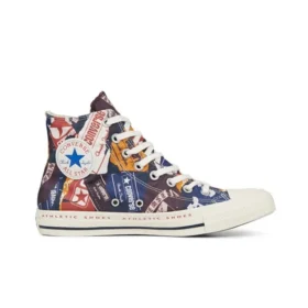 Chuck Taylor All Star Bold Branding High “Navy Multicolor”