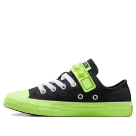 Chuck Taylor All Star Bubble Strap Easy On Hyper Brights Low Top “Siyah Yeşil”