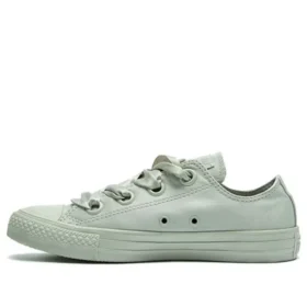 Chuck Taylor All Star Büyük Delikli “Yeşil İpek Fiyonk”