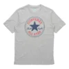Chuck Taylor All Star Classic Yuvarlak Yaka Kısa Kollu “Gri”