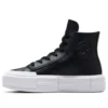 Chuck Taylor All Star Cruise Hi platform spor ayakkabılar “Deri Siyah”