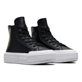 Chuck Taylor All Star Cruise Hi platform spor ayakkabılar “Deri Siyah”
