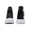 Chuck Taylor All Star Cruise Hi platform spor ayakkabılar “Deri Siyah”