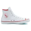 Chuck Taylor All Star Deri “Kırmızı Beyaz”