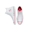 Chuck Taylor All Star Deri “Kırmızı Beyaz”