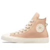 Chuck Taylor All Star Deri Suni Kürk Astarlı “Pembe”