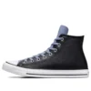 Chuck Taylor All Star Deri Yüksek Bilekli “Black Thunder Daze”
