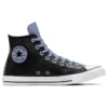 Chuck Taylor All Star Deri Yüksek Bilekli “Black Thunder Daze”