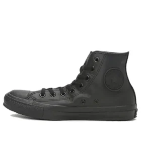 Chuck Taylor All Star Deri Yüksek Bilekli “Siyah”