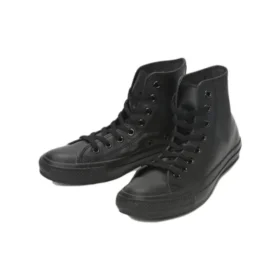 Chuck Taylor All Star Deri Yüksek Bilekli “Siyah”