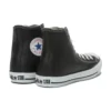 Chuck Taylor All Star Deri Yüksek Bilekli “Siyah Beyaz”