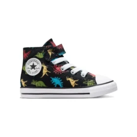 Chuck Taylor All Star Easy-On Dinosaurs Yüksek Bilekli “Siyah”