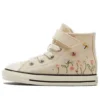 Chuck Taylor All Star Easy-On High “Nakışlı Çiçek Desenli – Doğal Fildişi”
