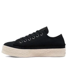 Chuck Taylor All Star Espadrille Low “Trail to Cove – Siyah”