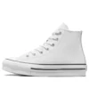 Chuck Taylor All Star EVA Lift Platform Deri Yüksek Bilekli “Beyaz”