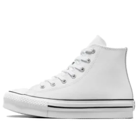 Chuck Taylor All Star EVA Lift Platform Deri Yüksek Bilekli “Beyaz”