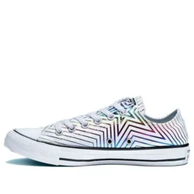 Chuck Taylor All Star Exploding Star Low Top “White Rainbow”