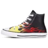 Chuck Taylor All Star Flame Nero Mod “Siyah Kırmızı”