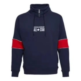 Chuck Taylor All Star Funnel Neck Quarter Zip Crew Sweatshirt Asya Bedenleri “Lacivert” Chuck Taylor All Star Funnel Neck Quarter Zip Crew Sweatshirt Asya Bedenleri “Lacivert”