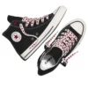 Chuck Taylor All Star Hearts “Siyah Vintage Beyaz”