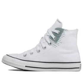 Chuck Taylor All Star Hi Dikişli Yama “Beyaz”