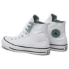 Chuck Taylor All Star Hi Dikişli Yama “Beyaz”