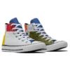 Chuck Taylor All Star High “Beyaz Yeşil Kırmızı Sarı”