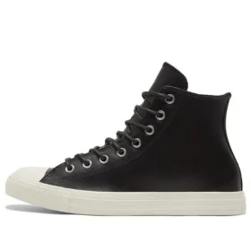 Chuck Taylor All Star High “Color Leather – Black”