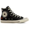 Chuck Taylor All Star High “Daisy Embroidery – Siyah”