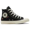 Chuck Taylor All Star High “Nakışlı Çiçek Desenli – Siyah”