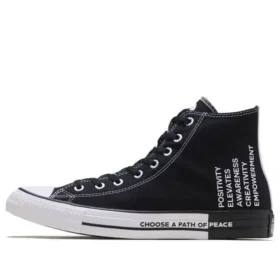 Chuck Taylor All Star High “Seek Peace – Siyah”