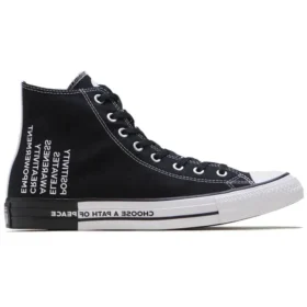 Chuck Taylor All Star High “Seek Peace – Siyah”