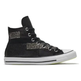 Chuck Taylor All Star High “Siyah Glitter”