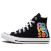Chuck Taylor All Star High “Smiley Floral Print – Siyah”