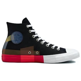 Chuck Taylor All Star High “Space Racer – Siyah Üniversite Kırmızısı”