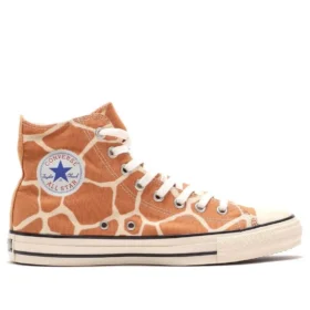 Chuck Taylor All Star High “Zürafa Desenli Kahverengi”