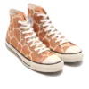 Chuck Taylor All Star High “Zürafa Desenli Kahverengi”