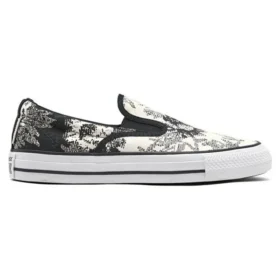 Chuck Taylor All Star Çiçek Desenli “Siyah Beyaz”