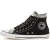 Chuck Taylor All Star Çift Üst “Siyah Gümüş”