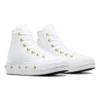 Chuck Taylor All Star Çivili Yükseltilmiş Platform “Beyaz Altın”