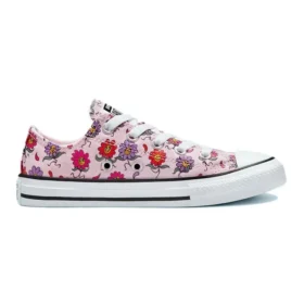 Chuck Taylor All Star Kanvas Ayakkabı K “Pembe Mor Çok Renkli”